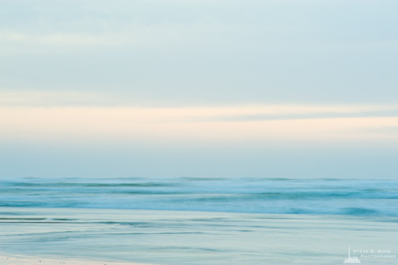 Evening Waves, Copalis Beach, Washington, 2016